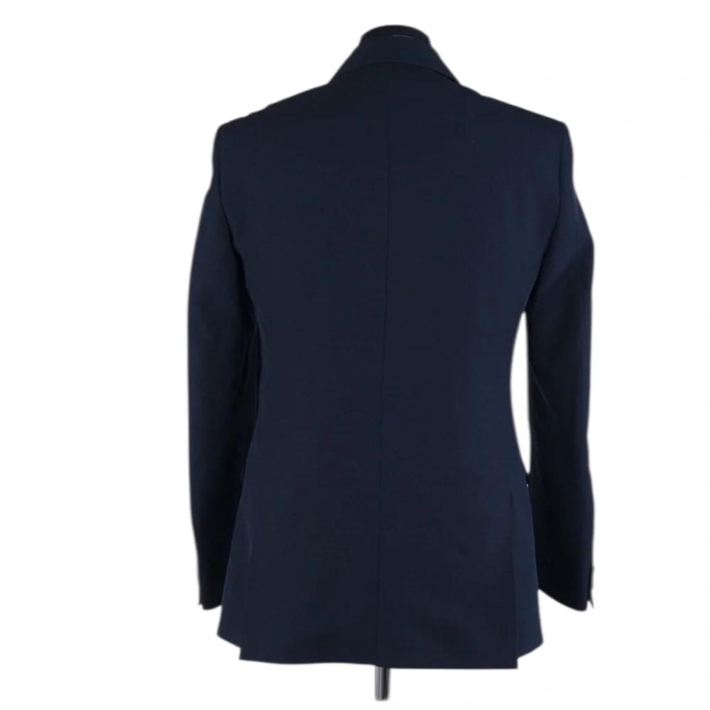 BRUNO BANANI MENS NAVY SPORT COAT Two-Button Blazer